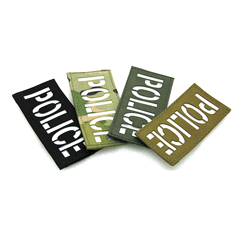 Law Enforcement Cell Tag™ 2"x4" - Letter color White