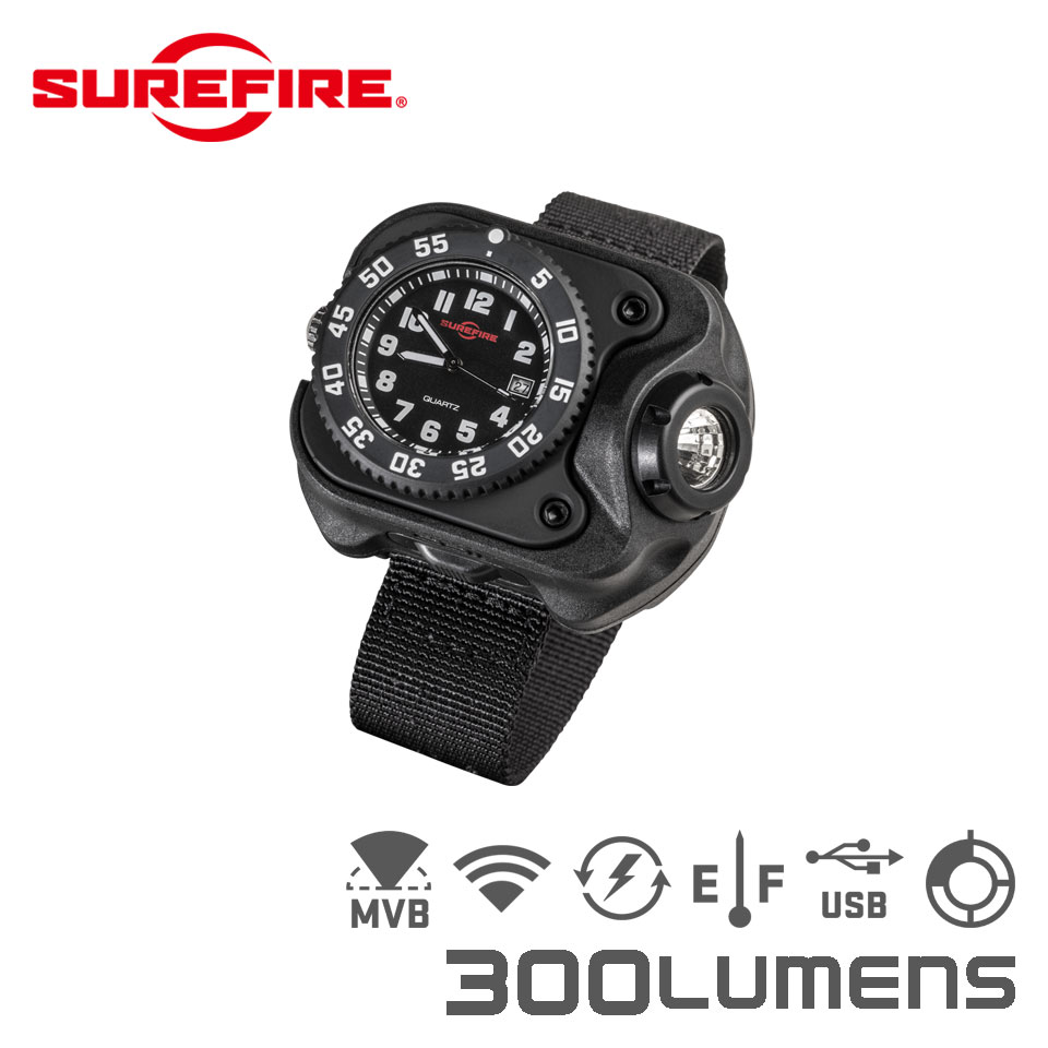 2211 SIGNATURE WRISTLIGHT - Rechargeable Variable-Output LED WristLight + Watch
