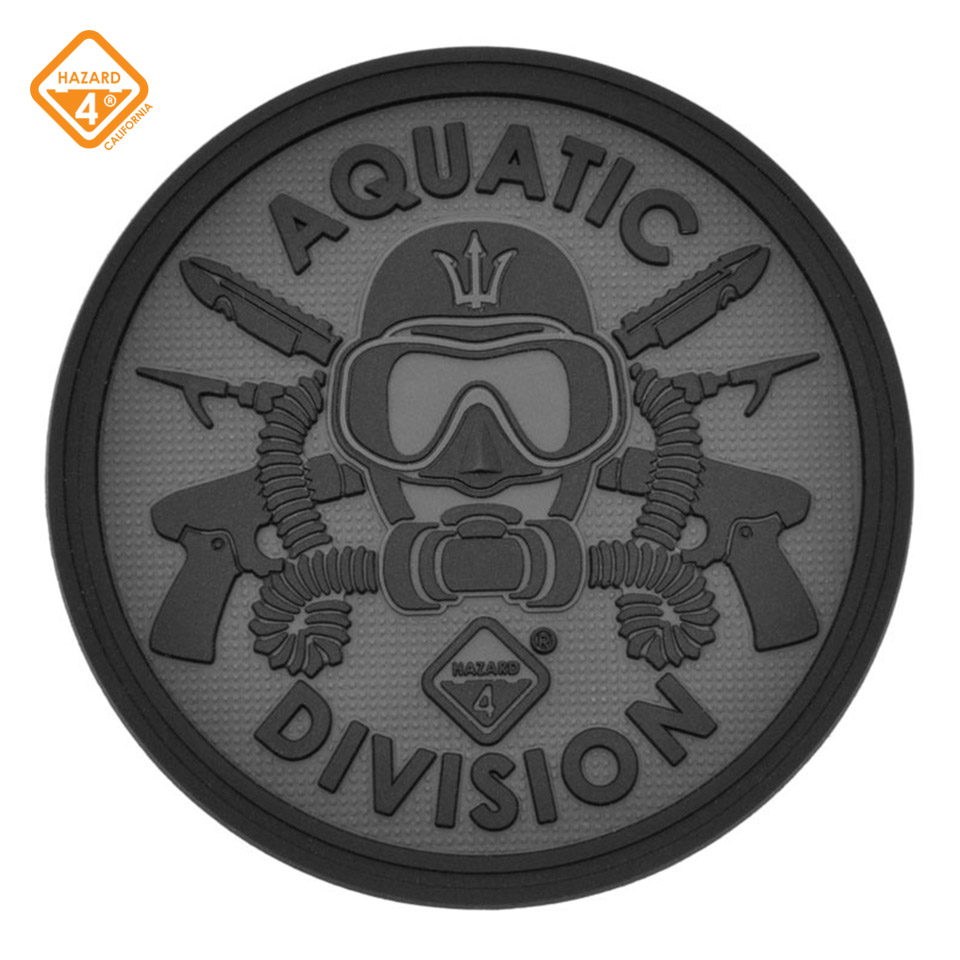 Aquatic Division Patch - rubber velcro patch