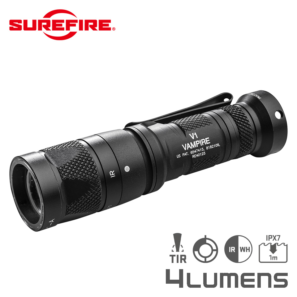 V1-C VAMPIRE - IR / Red Dual-Output LED Flashlight