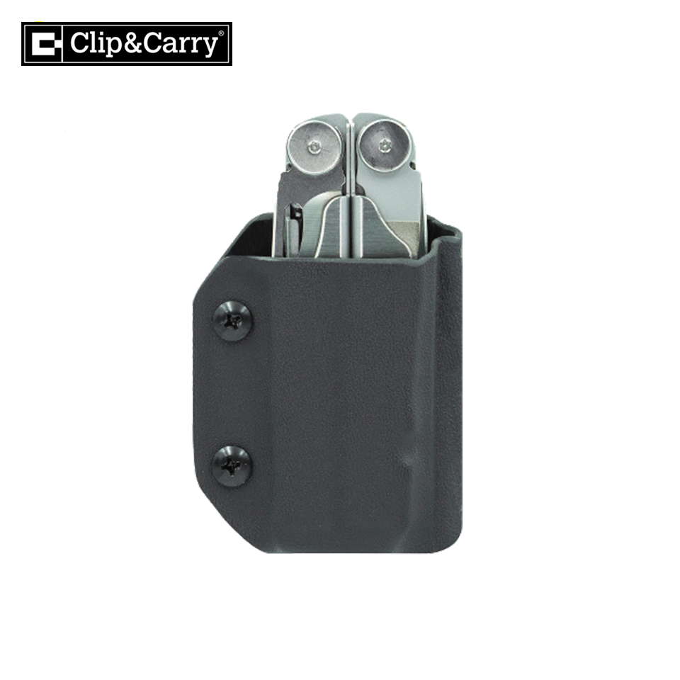 CLIP & CARRY Kydex ケース (WAVE) マット ブラック