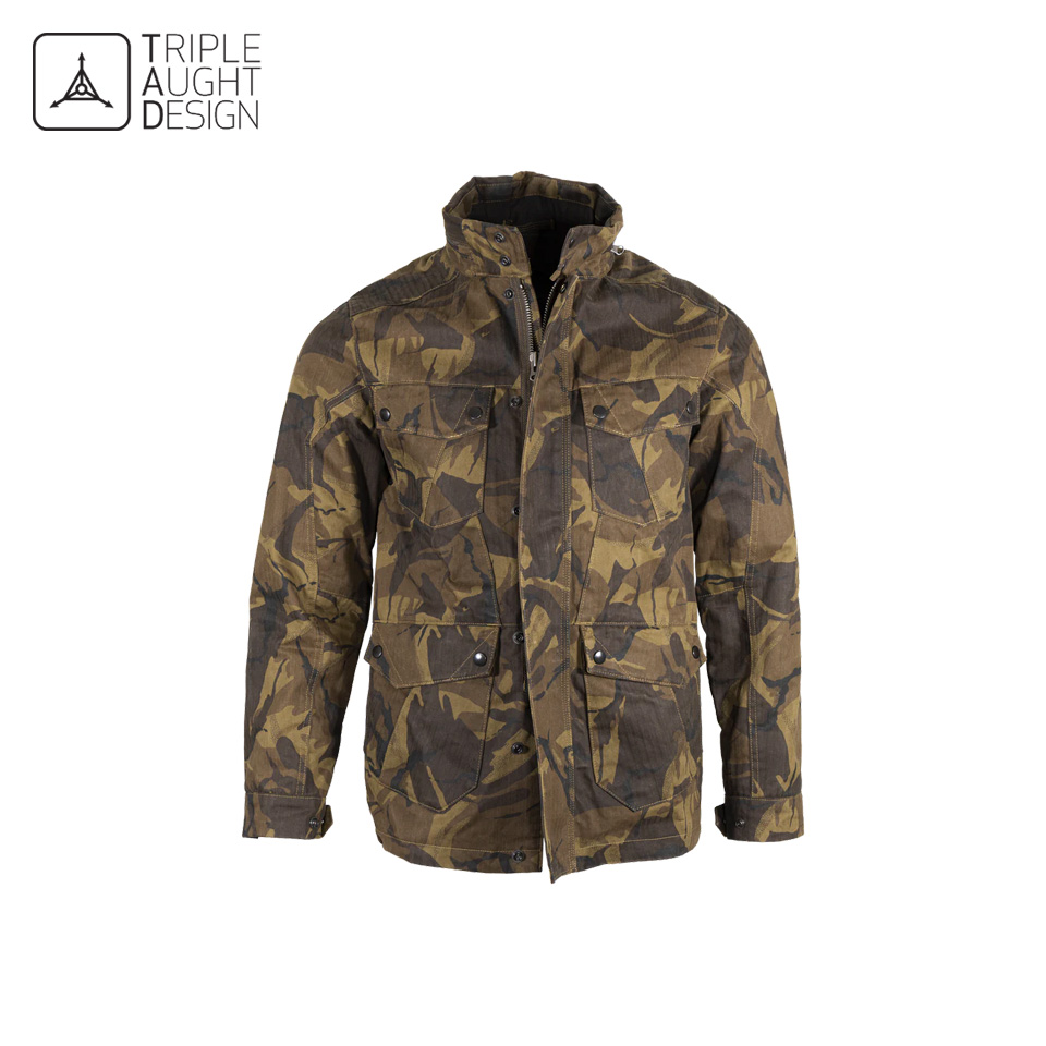 Talisman Jacket Camo Herringbone
