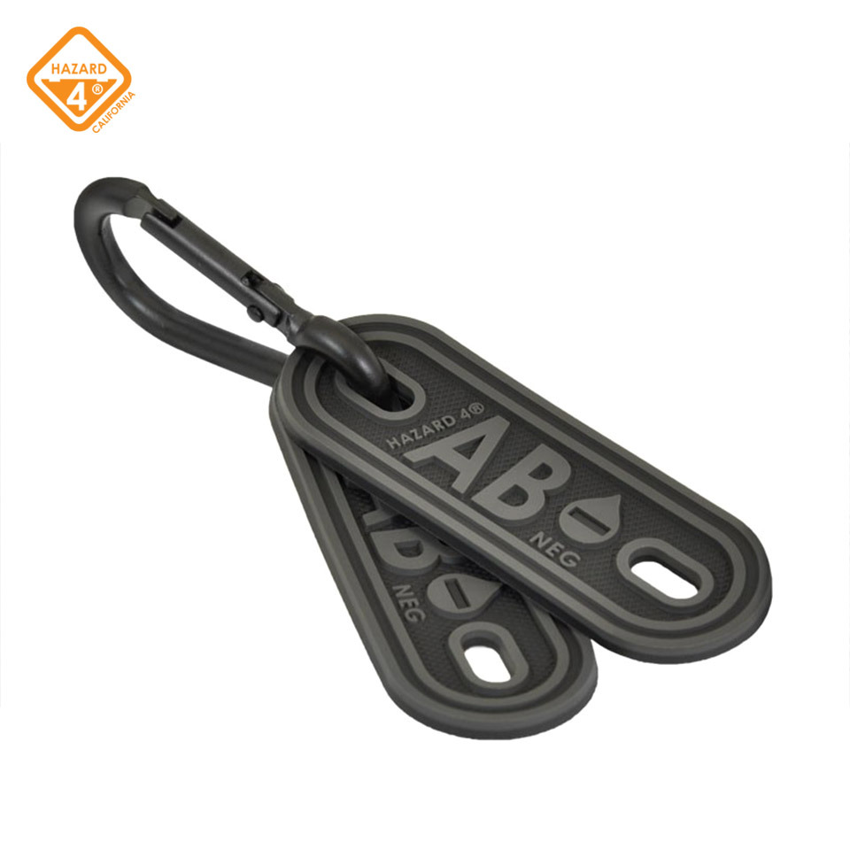 Blood Type Marker AB - tactical multi-position marker 2-pack-Black/Grey / -