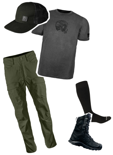 BLACKコーディネート