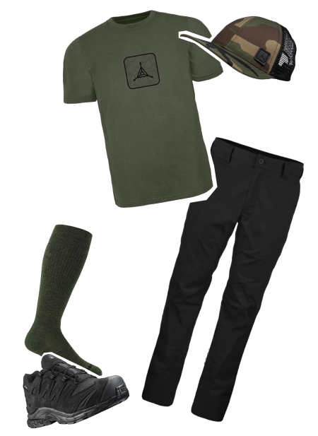 BLACKコーディネート